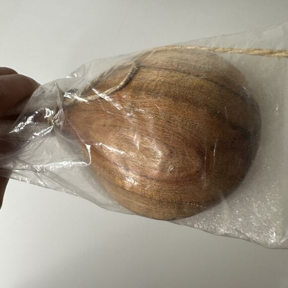 MacKenzie Childs Dotty Salad Serving Set Wood With Black White Polka Dot Handle - Picture 12 of 16